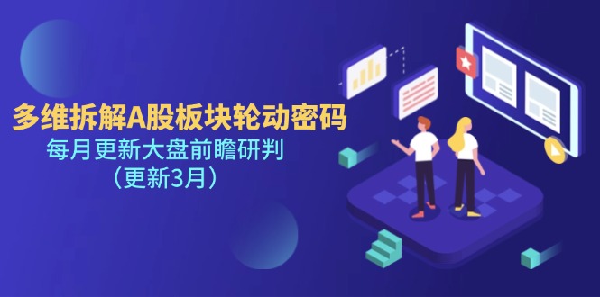 （14213期）多维拆解A股板块轮动密码，每月更新大盘前瞻研判（更新3月）-岩生的高级资料库